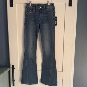 True Religion Blue Flare Jeans
